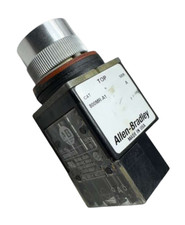 Allen-Bradley 800MR-A1 Flush Head Small Round Push Button Unit w/800M-XD1 Block