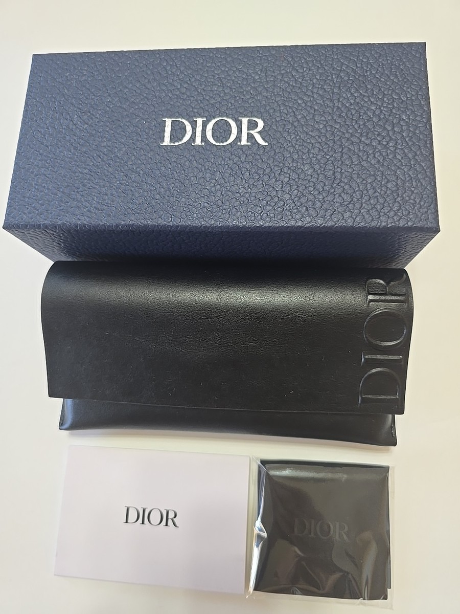 NWOT DIOR Sunglasses Case With Cloth And Box | eBay