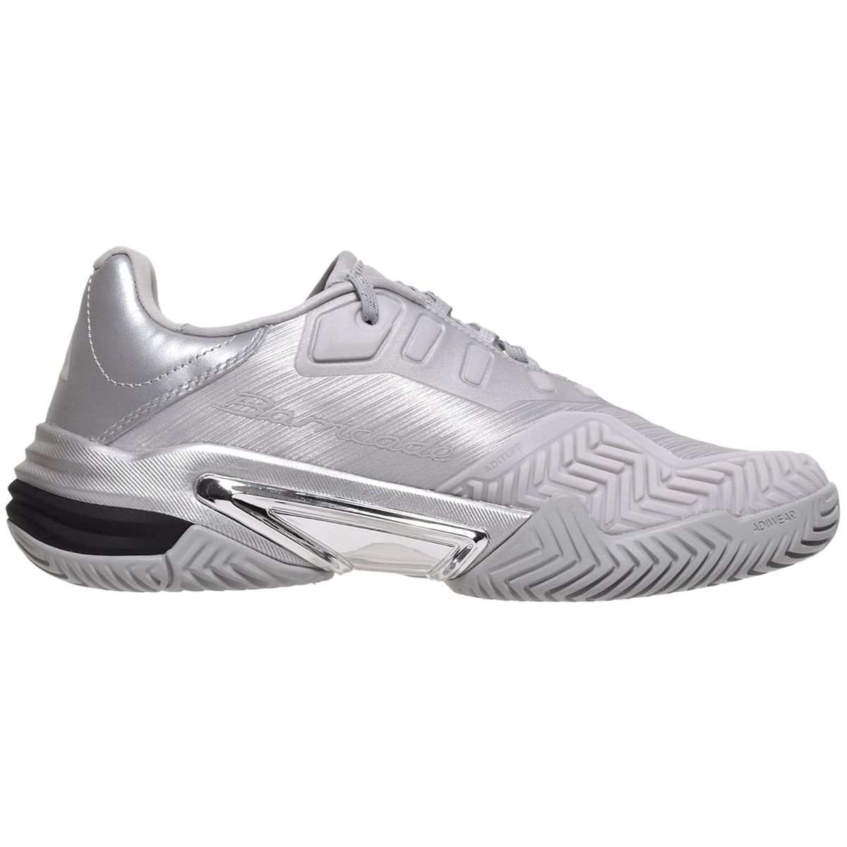 Adidas barricade K court gray silver tennis shoes mens size 6 JH5128 Amazon.com | Adidas Men main image 4