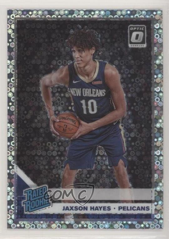 2019 Panini Donruss Optic Rated Rookie Fast Break Prizm Jaxson Hayes #190 03ta