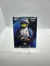 2025 Topps F1 Lights Out Isack Hadjar RC Bright Future Base