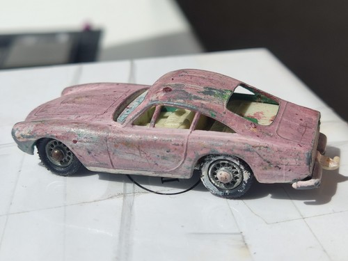 Matchbox n. 75 rosa Ferrari Berlinetta England Lesney auto pressofusa piccolo... - Foto 4 di 9