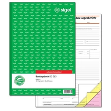 SIGEL SD063 A4 3x40 Sheets Carbonless Copying Diary (Pack of 1)