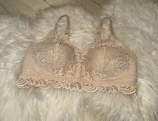 Bali 6591 Lace Desire ComfortFlex Fit WF Bra Convertible Womens M Medium Beige