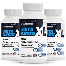  3 Pack Insta Surge XL Advanced Male Support Supplement InstaSurgeXL Capsules