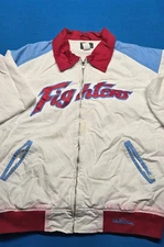 Stall & Dean Nippon Fighters Jacket Full Zip, Vintage, 3 Pocket With Collar