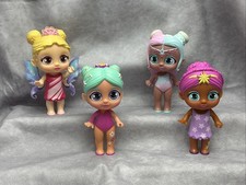 Bloopies Fairies Lot Doll Toy Set Of 4 Moonli...