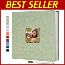 Retro Self Adhesive Scrapbook Album - Grassgreen