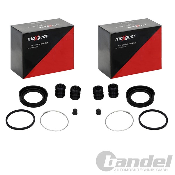 2X Maxgear REP.-SATZ Bremssattel Vorne Passend FüR CitroËN ZX Dacia Logan Sander-image