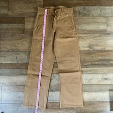 Vintage Ely & Walker Hunting Pants Mens 28x30 Tan Canvas NWT Made in USA #7F9