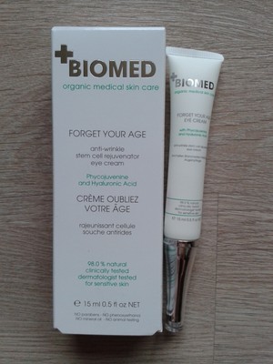 Biomed  VERGISS DEIN ALTER  Augenpflege FORGET YOUR AGE Eye Cream 15 ml