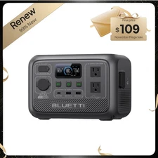 BLUETTI AC2A 300W 204Wh Portable Power Station Solar Generator for Trip Renew