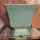 McCoy Florline Ceramic Square Planter Mid-Century Modern Art Pottery