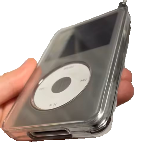 Thick 13.5mm Clear Hard Protective Case Cover iPod 5th 5.5th Video