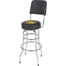 Northern Tool + Equipment Shop Stool with Backrest, 300-Lb. Capacity