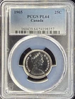 1965 Canada Silver 25 Cents |PCGS PL64