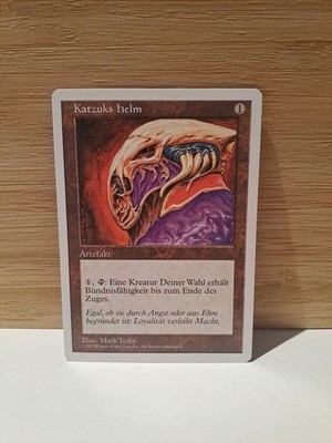 Katzuks Helm 5. Edition (5ED) Magic Karte MTG Deutsch (Helm of Chatzuk)