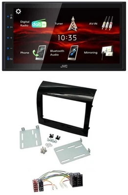 JVC USB Bluetooth MP3 DAB 2DIN Autoradio für Fiat Ducato 11-21 Peugeot Boxer Cit - Bild 1 von 4