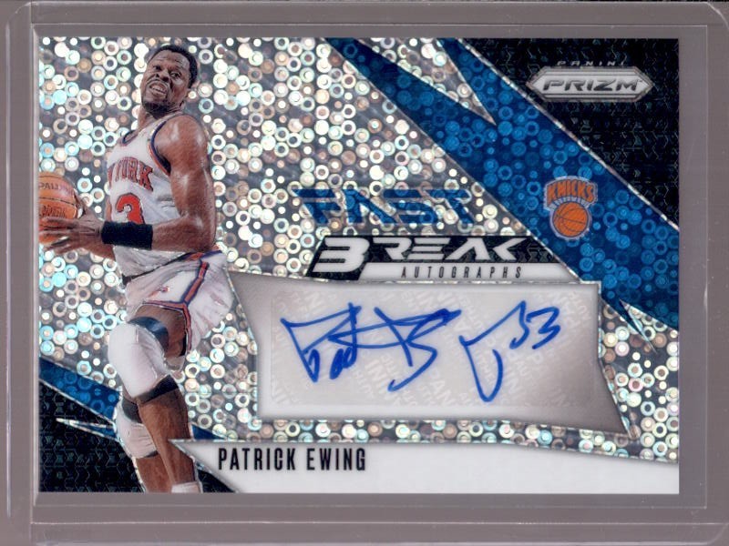 2024-25 Panini Prizm - Fast Break Autographs Patrick Ewing