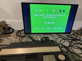 Mattel 2609 Intellivision Game Console With 12 Games tested working 