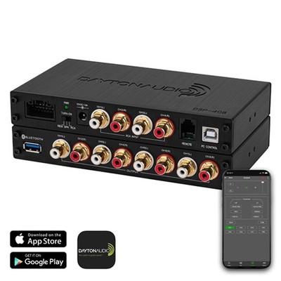 Dayton Audio Dsp-408 Dsp-408 4x8 Dsp Digital Signal Processor For Home And Car