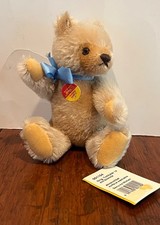 "STEIFF "ORIGINAL TEDDY EAN 001154 7 FULLY JOINTED MINIATURE MOHAIR