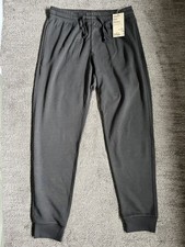 NWT MUJI Sweatshirt Pants Mens Medium Gray Joggers Sweatpants Drawstring Pockets