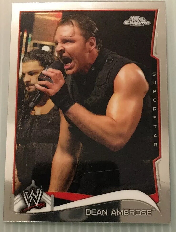 DEAN AMBROSE 2014 Topps Chrome WWE Superstar Card AEW MOXLEY