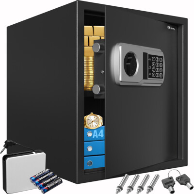 DEUBA  Tresor Safe Elektronischer Möbeltresor 40x35x40cm Wandtresor Geldschrank