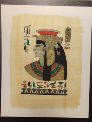 Ägyptisches Papyrus Gemälde Original aus Ägypten ein perfektes Ostergeschenk
