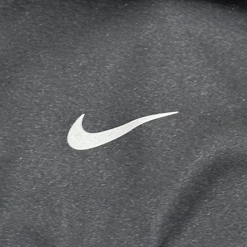 Nike Golf Quarter Zip Mens L Zip Fleece Lined Black Athletic Tour Performance - Picture 5 of 8