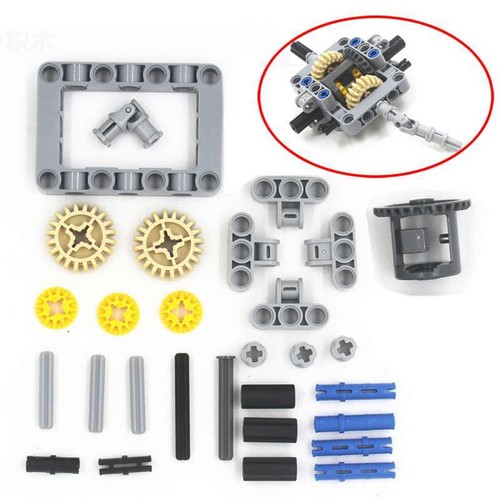 MOC Technical Parts Liftarm Pins Axles Connectors Building Blocks For Le.goeds - Picture 28 of 32