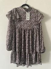 zara floral dress medium new