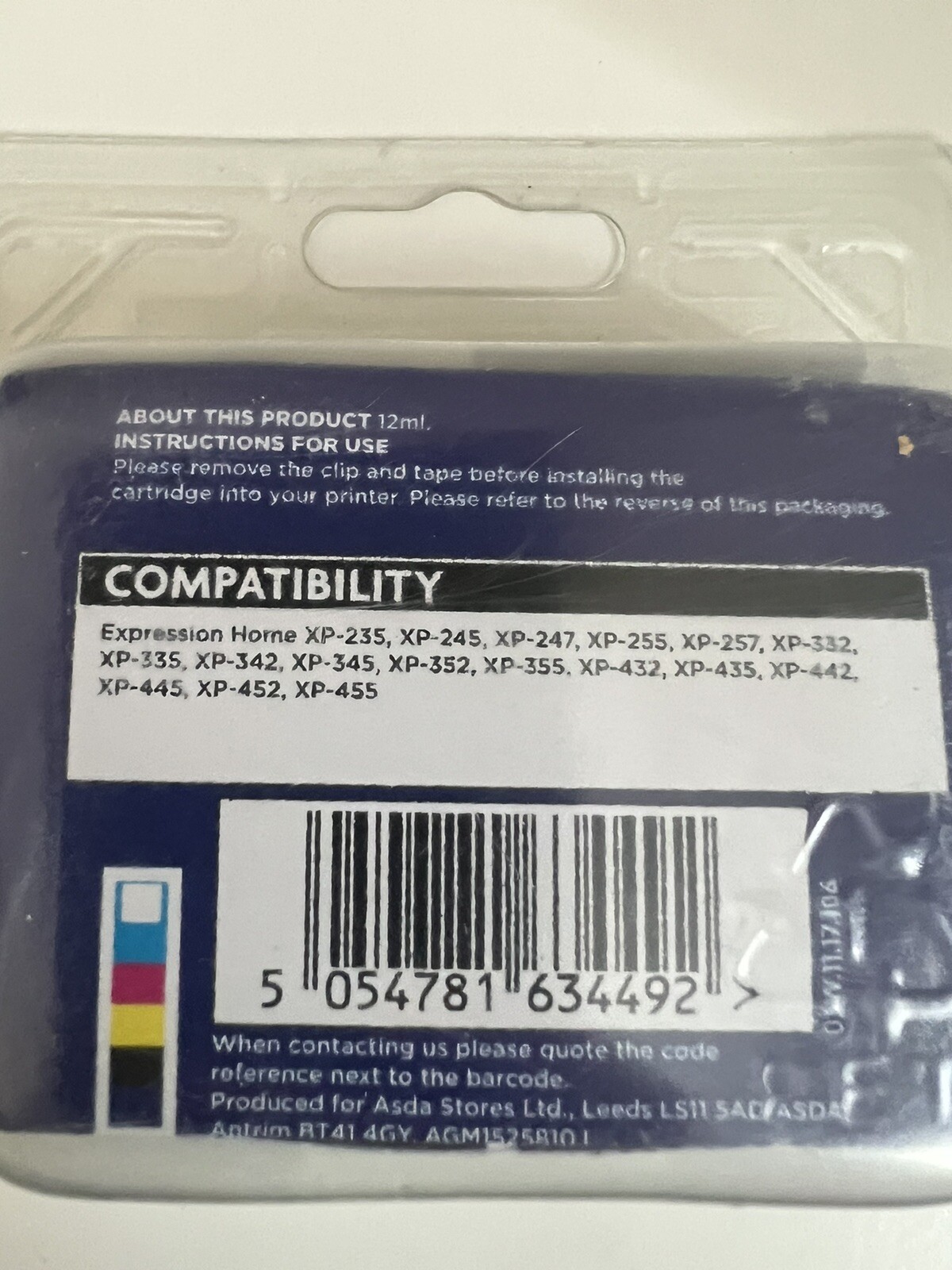 ASDA Epson T2986 Black and Colour Ink Cartridge for sale online eBay