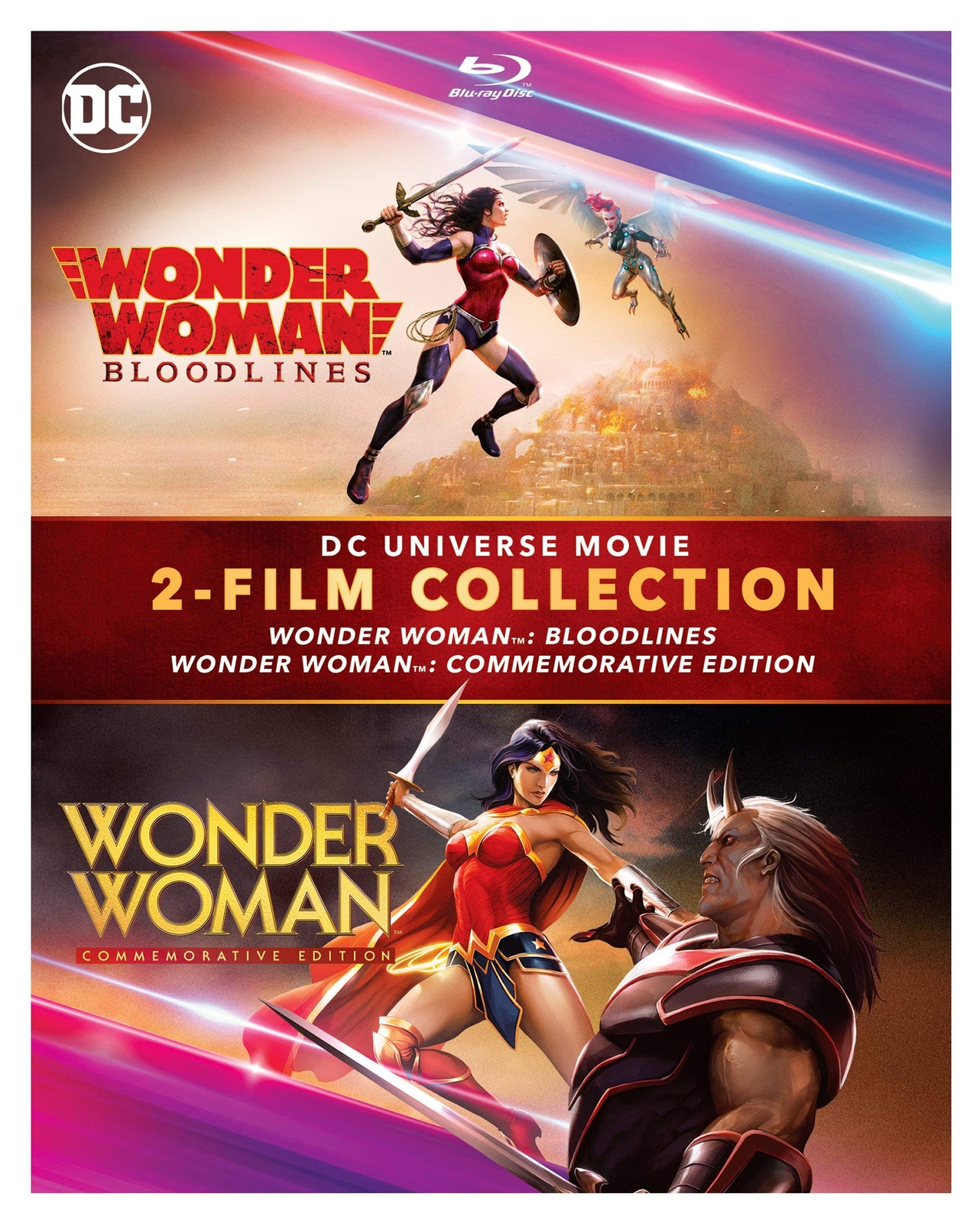 Wonder Woman: Commemorative/Bloodlines (Double Feature/Blu-ray) (Blu-ray)