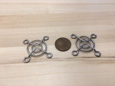 2 pieces 30mm Fan Cover Guard Grill Computer protector metal 3010 30x30x10