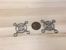 2 pieces 30mm Fan Cover Guard Grill Computer protector metal 3010 30x30x10