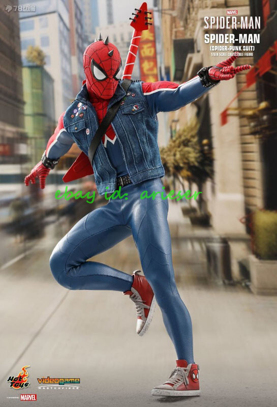 Hot Toys 1/6 Vgm32 Spider-Man Spider-Punk Suit Spider-Man Game