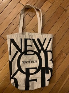 The New Yorker Magazine Canvas Tote Bag Clean Barely Used | eBay