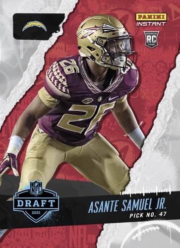 2021 Panini Instant NFL Asante Samuel Jr. #21