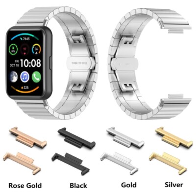 1 Pair Watch Band Adapter for Huawei Watch Fit 2 Durable Smartwatch Band Adapte