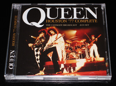 Queen: Houston '77 Complete - The Ultimate Broadcast 2 CD Set 2024 Unicorn NEW