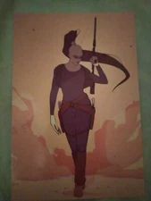 Star Wars Aurra Sing Art Postcard