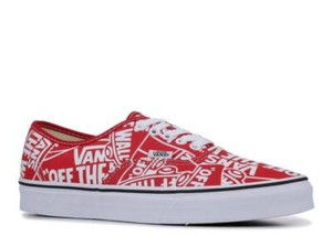 vans authentic otw repeat red