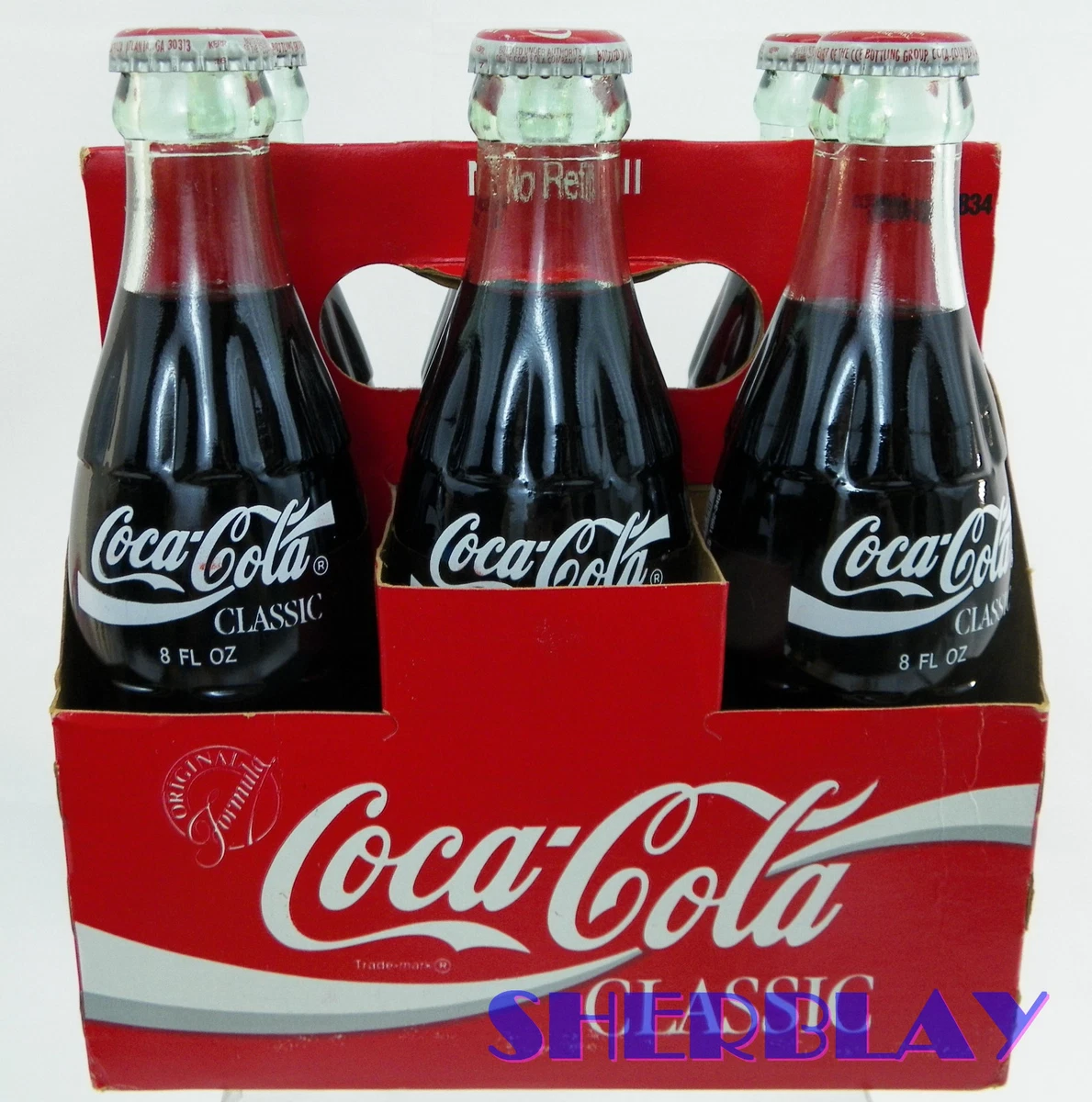 Coca Cola Six Pack In Collectible Coca-Cola Bottles | eBay