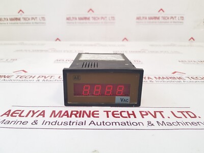 Automatic electric digital ac voltmeter  0-250 vac