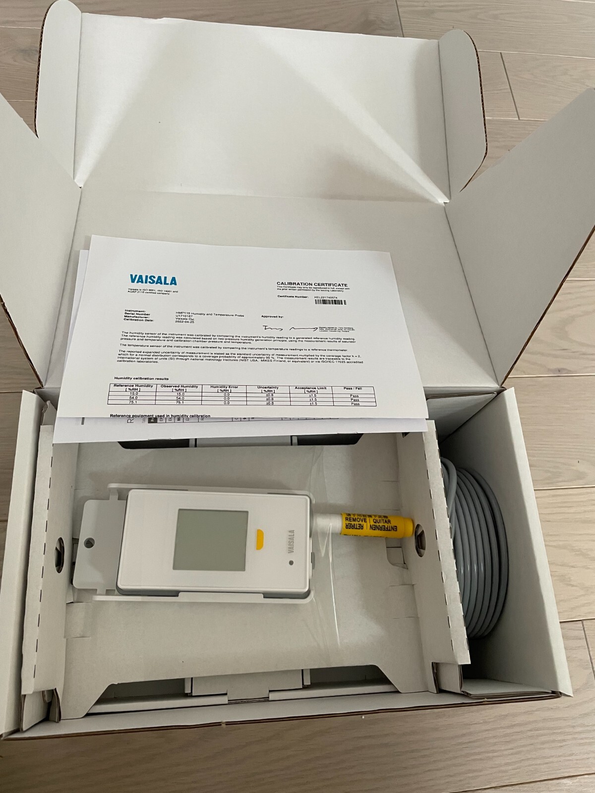 Va Inet vaisala RFL100 VaiNet Wireless temperature humidity Data Logger monitor ...