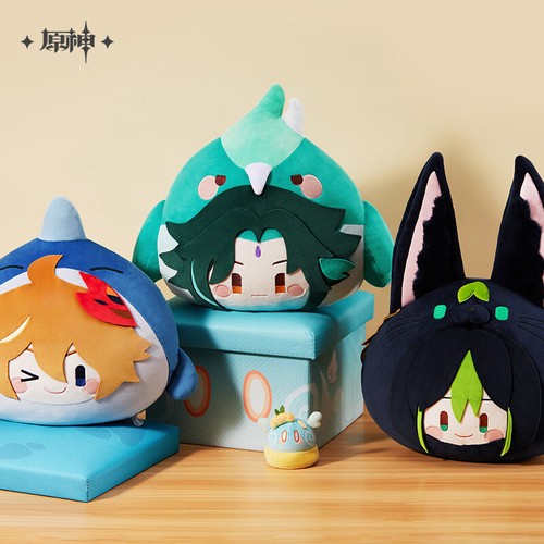 Official Genshin Impact Teyvat Zoo Plushie Doll Pillow Cushion Collect Toy Gift - Picture 4 of 19