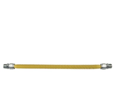 BRASSCRAFT CSSB11-24 PROCOAT ¾  MIP X ¾  MIP 24  STAINLESS GAS CONNECTOR