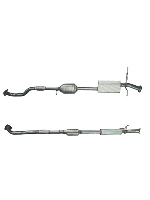 NEU Katalysator Kat Hyundai Santa Fé 1.1 + Schalldämpfer 2861026010 2861026120